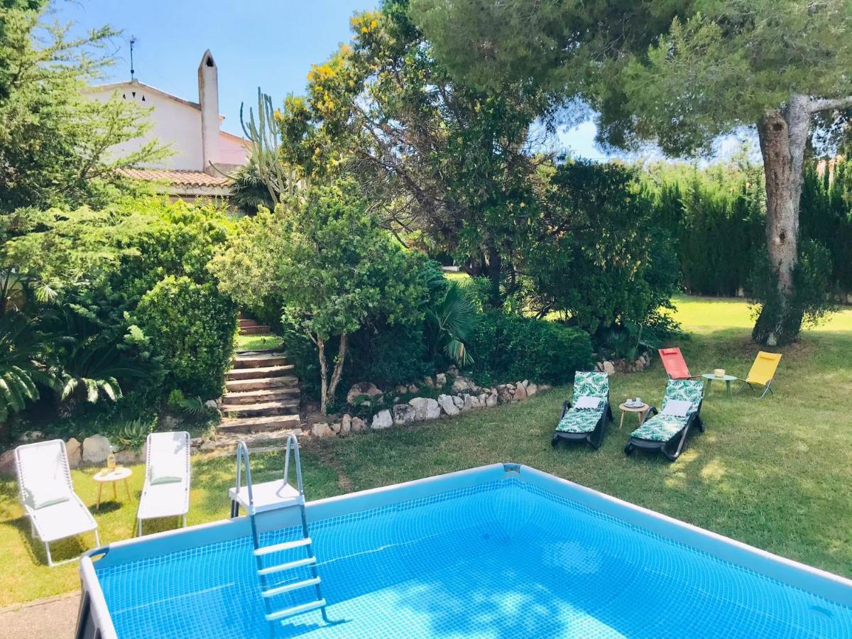 Casa Mediterranea Con Gran Jardin Y Piscina A 500 M De La Playa Roda de Bará Екстериор снимка