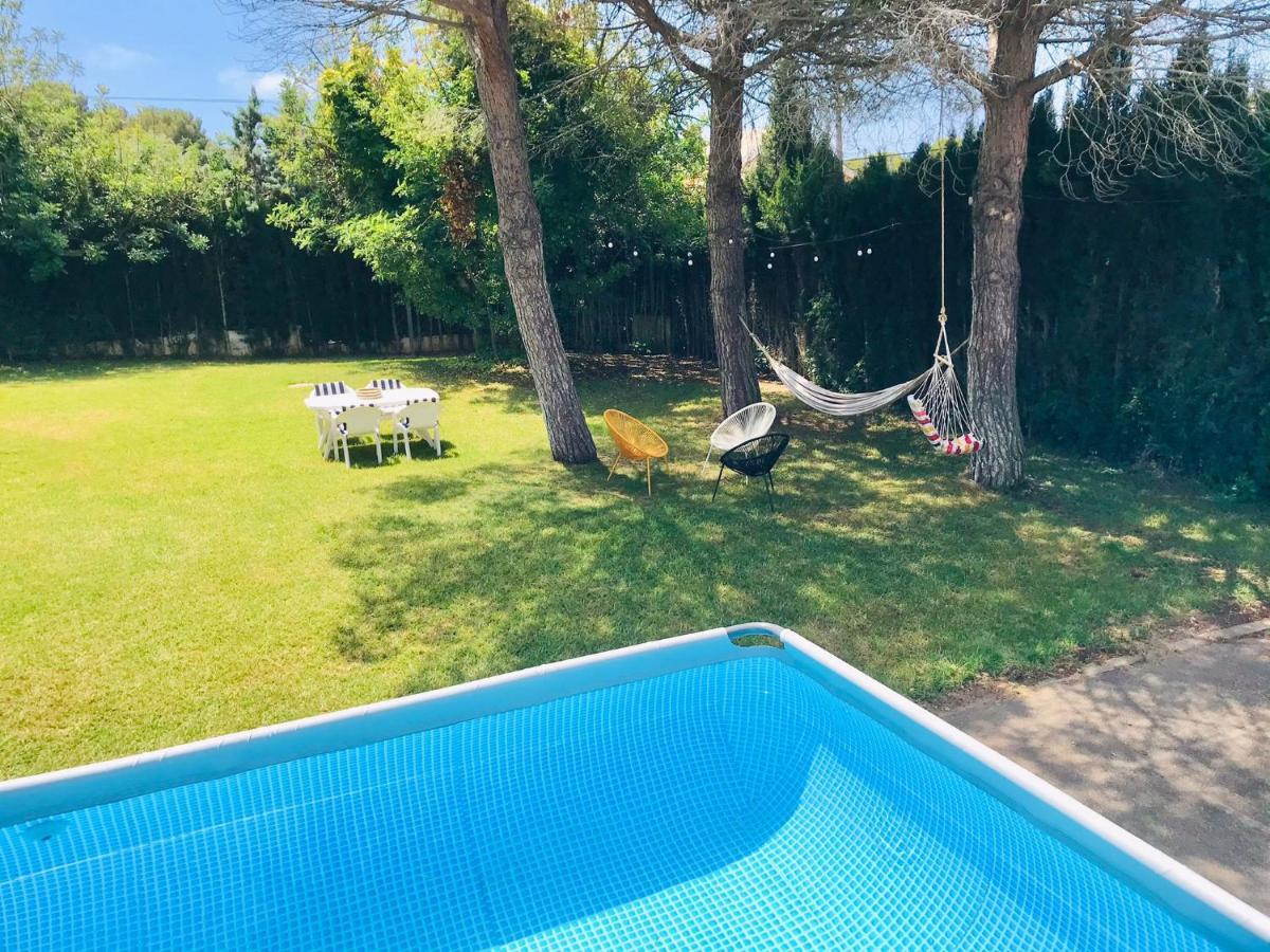Casa Mediterranea Con Gran Jardin Y Piscina A 500 M De La Playa Roda de Bará Екстериор снимка