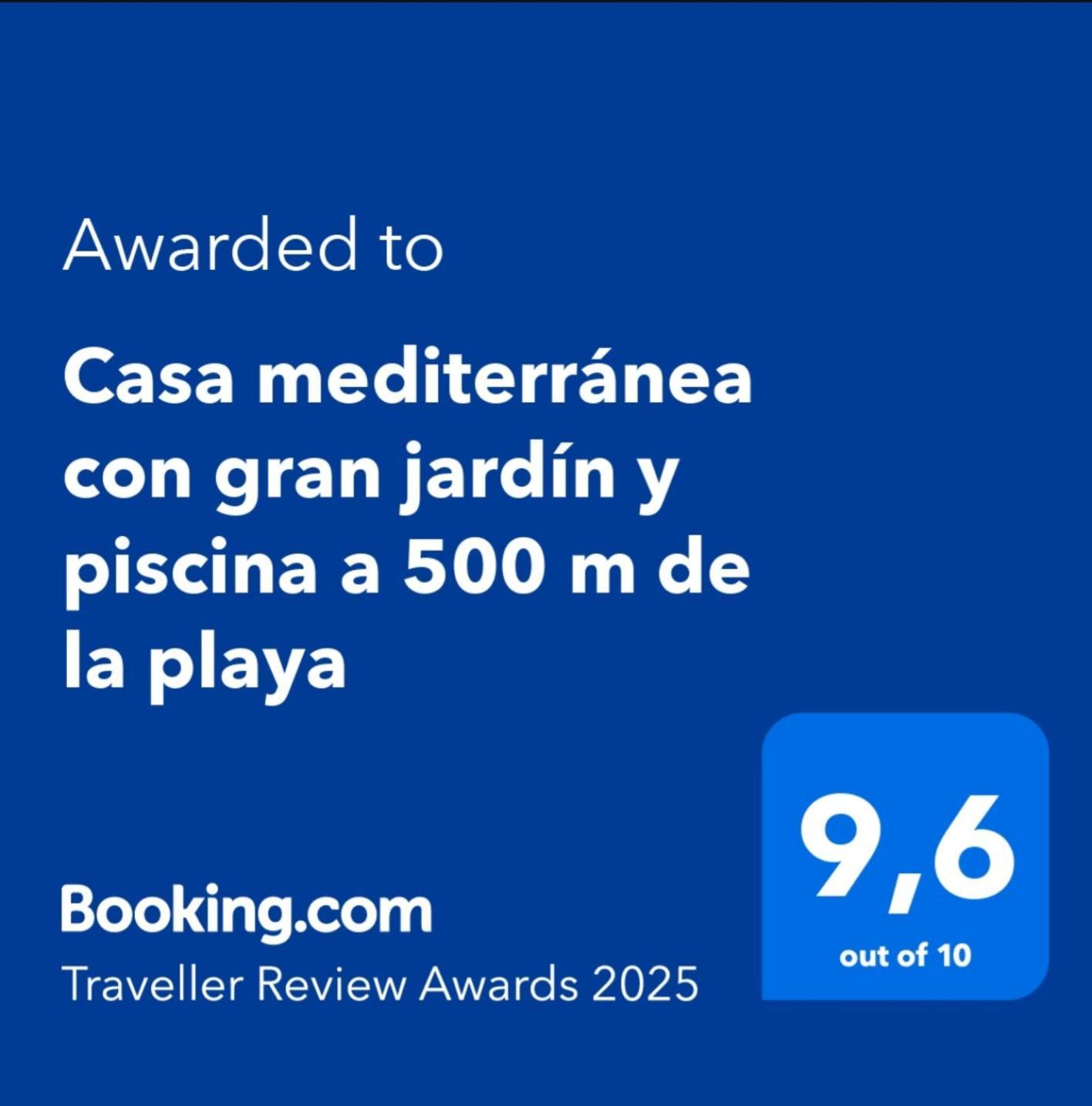 Casa Mediterranea Con Gran Jardin Y Piscina A 500 M De La Playa Roda de Bará Екстериор снимка